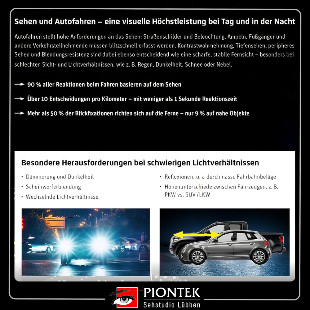 Spezialgläser für Autofahrer shapeline ist eine Farbbeschichtung, die auf die Brillenglasränder aufgetragen wird.