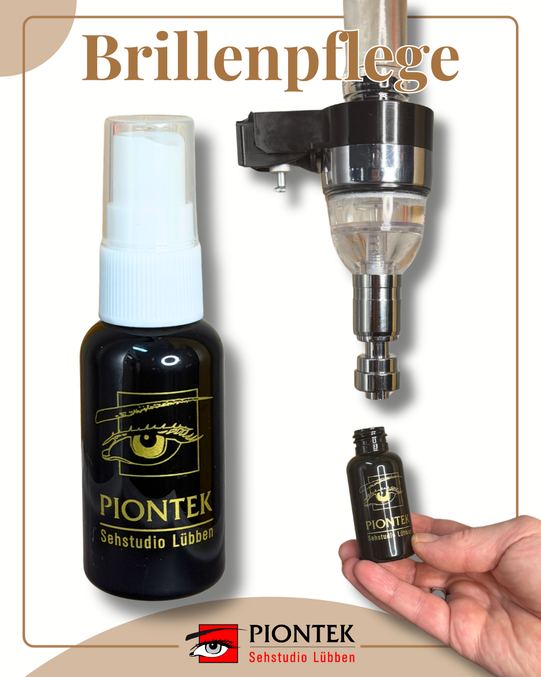 Brillenpflege