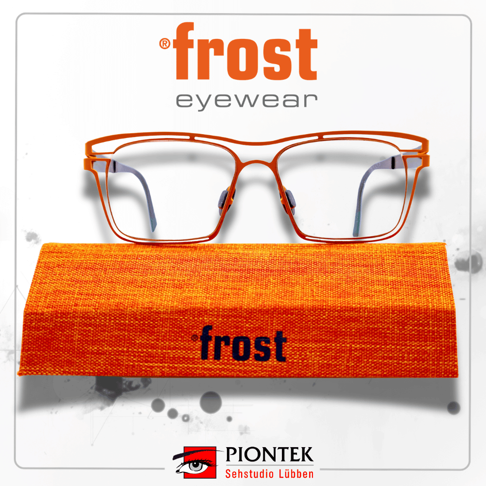 Pro Jahr entstehen drei neue Kollektionen, die am Firmensitz handgefertigt werden und unter der Marke „frost eyewear“ weltweit vertrieben werden. frost ist heute in über 40 Ländern präsent und 
bekannt für seine große Form- und Farbvielfalt.