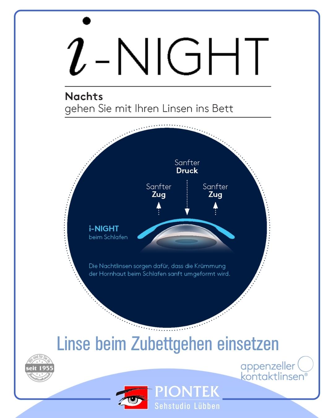 i-Night Nachtkontaktlinsen