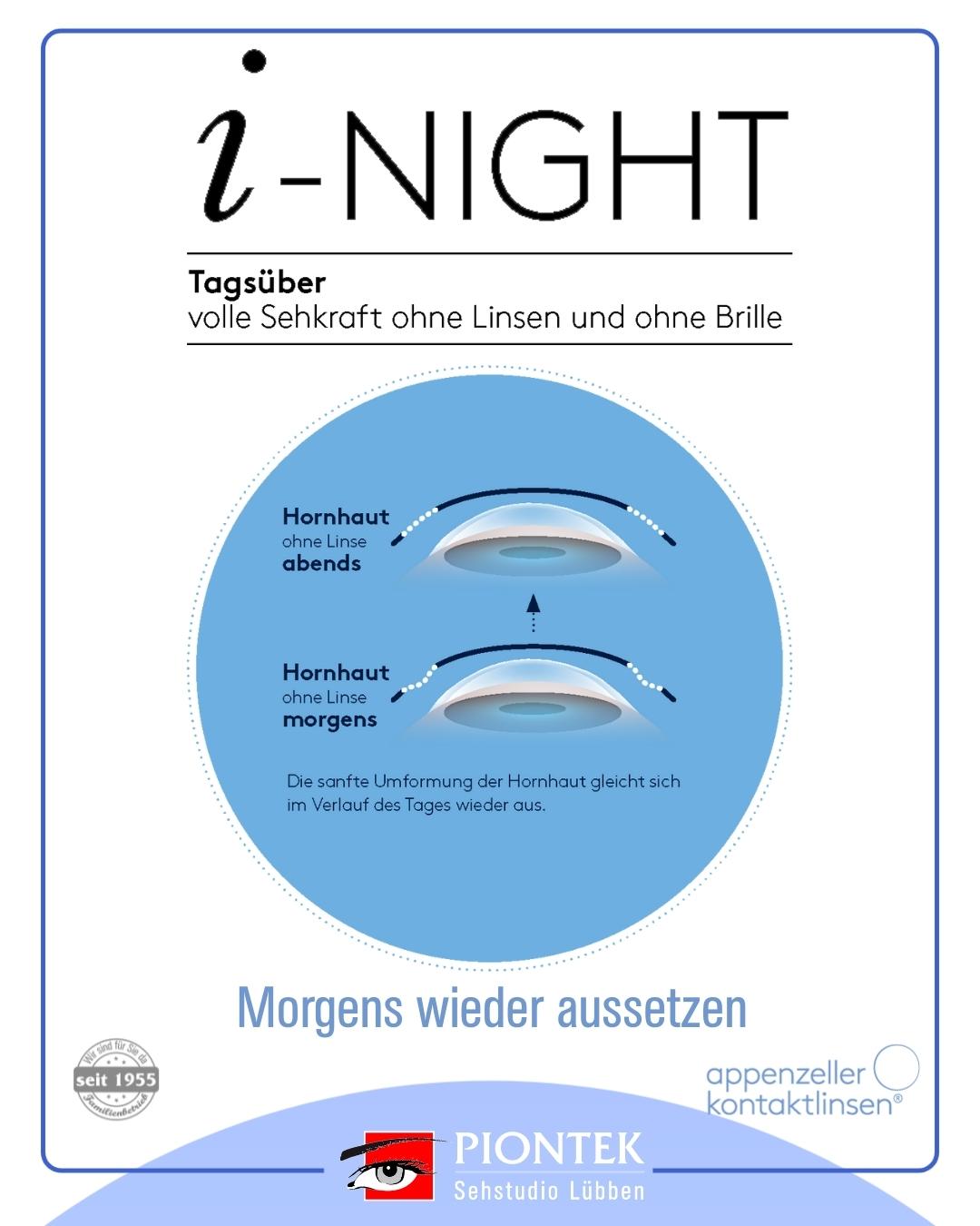 i-Night Nachtkontaktlinsen