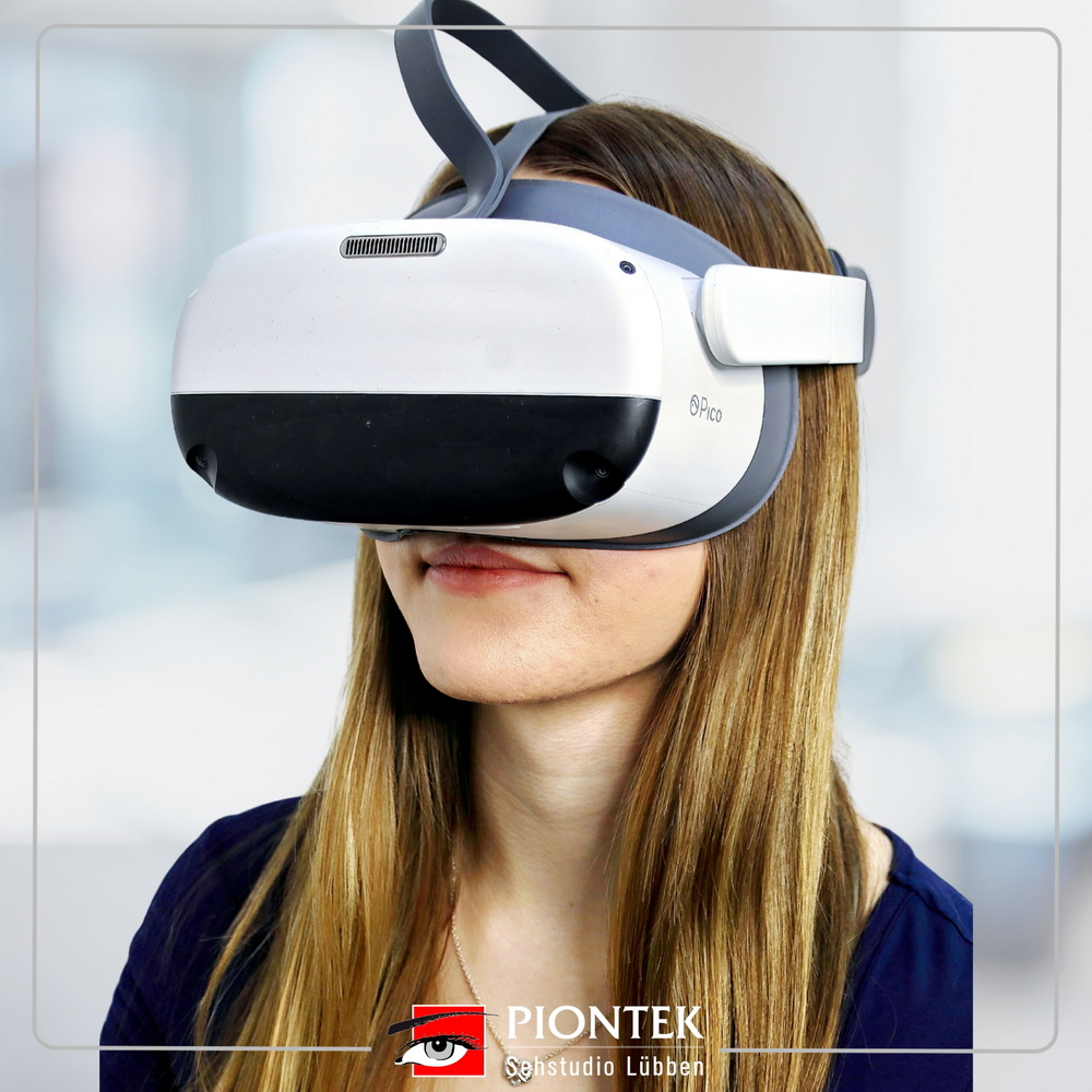 Erstellen des individuellen Sehprofiles mit VR - Augenoptik Piontek - Sehstudio Lübben