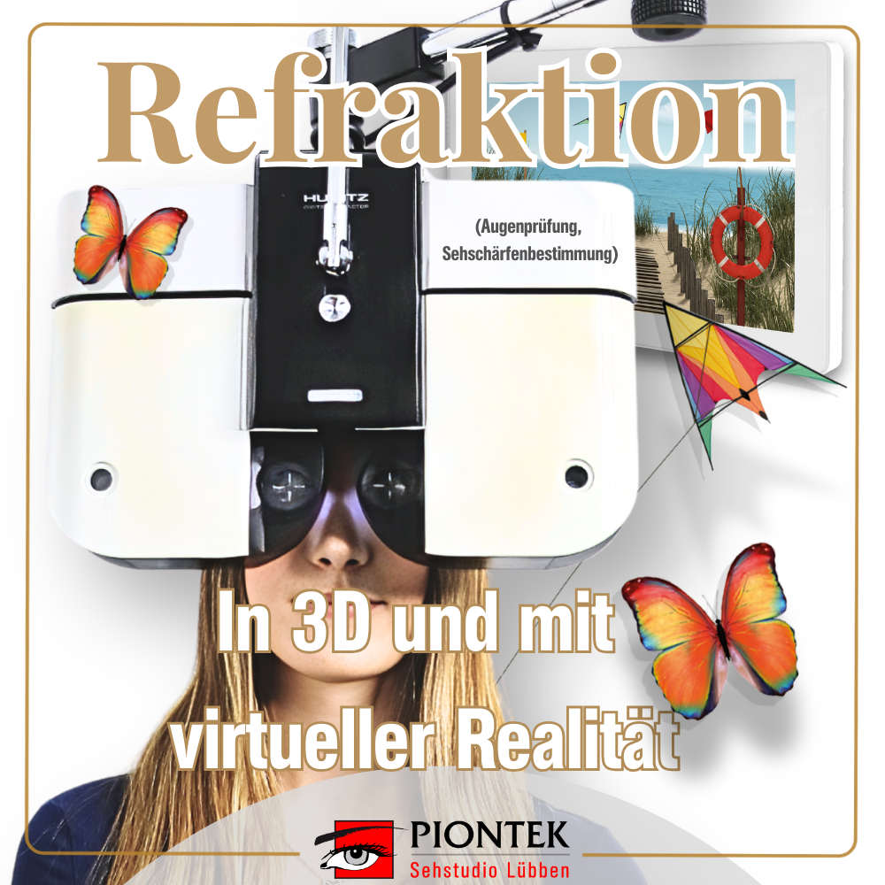 Wie läuft eine Refraktion (Sehschärfenüberprüfung ab) Hier klicken